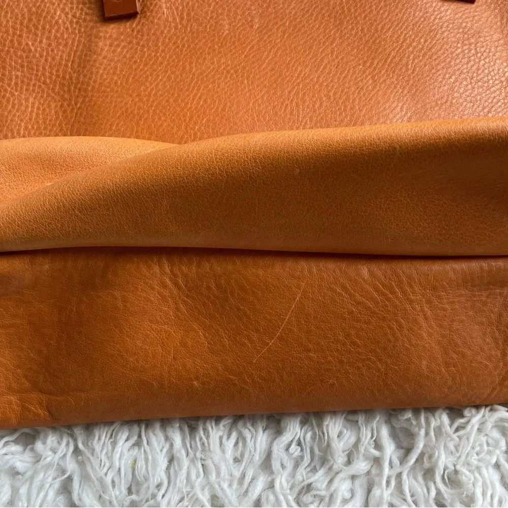 Portland Leather - Crush 🍊 Large Tote - Picture 5 of 6